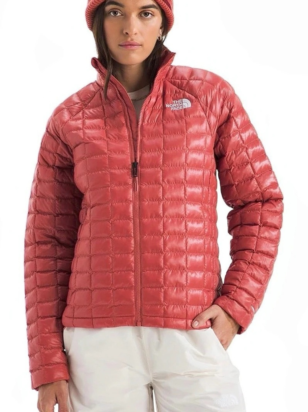The North Face Women's ThermoBall Eco Jacket 2.0 Red Puffer